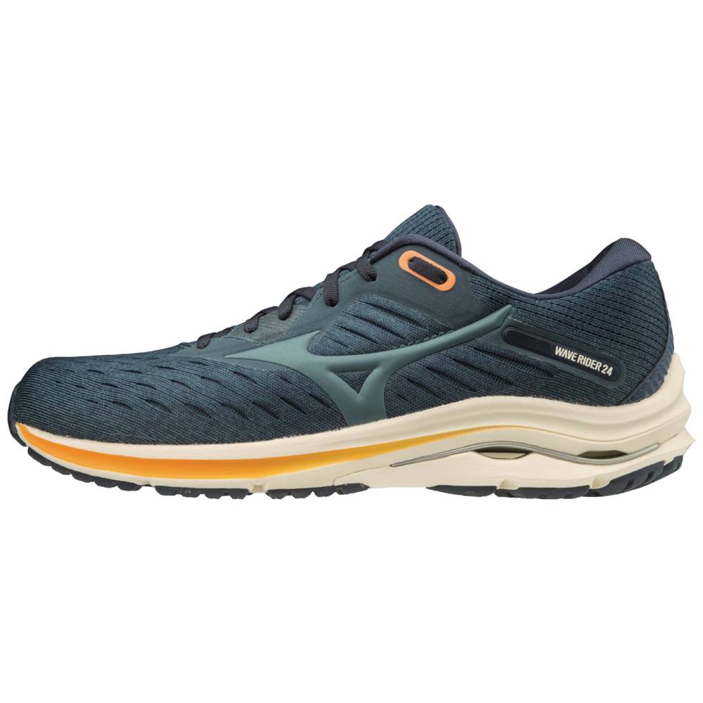 Scarpe Running Mizuno Wave Rider 24 Uomo - Indaco - 50279-ILWD